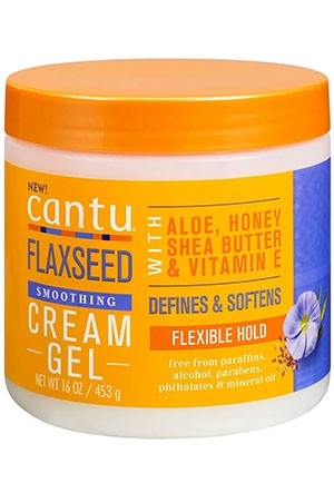 [Cantu-box#96] Flaxseed Smoothing Cream Gel(16oz)