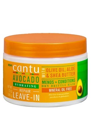 [Cantu-box#79] Avocado Leave- In Conditioning Repair Cream (12oz)