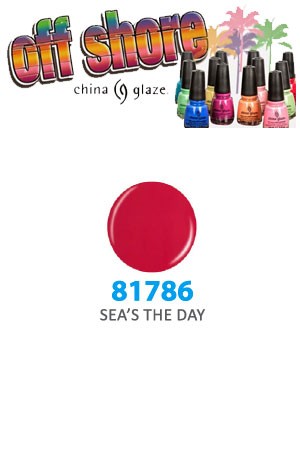 [China Glaze] Sea's The day #81786