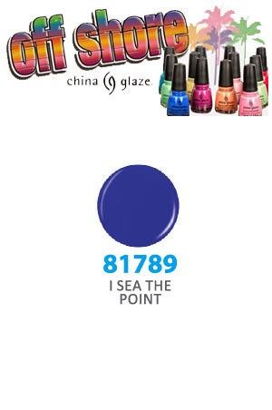 [China Glaze] I SEA THE POINT #81789