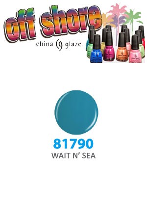 [China Glaze] WAIT N' SEA #81790