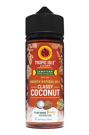 [Tropic Isle-box#34] Smooth Natural Oils - Classy Coconut (4oz)