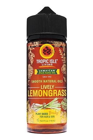 [Tropic Isle-box#35] Smooth Natural Oils - Lively Lemongrass (4oz)