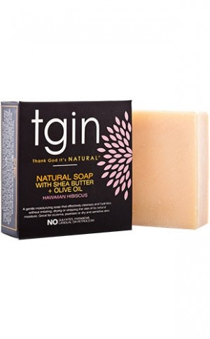 [TGIN-box#41]  Miracle Natural Soap -Hibiscus(4oz)