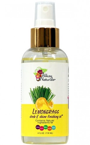 [Alikay Naturals-box#19] Lemongrass Silk&Shine Finishing Oil(4oz)