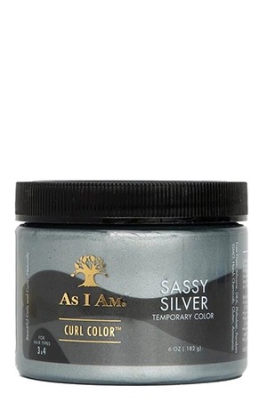 [As I Am-box#56] Curl Color-Sassy Silver (6 oz)
