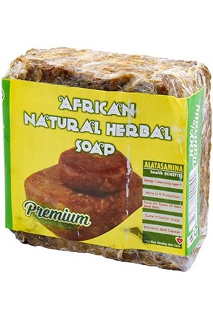Black Soap-African Natural Herbal Soap-pc