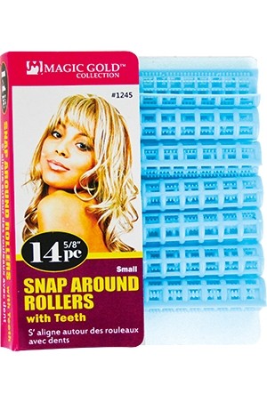 Magic Gold  - Snap Around Teeth Rollers  - -Small 1245