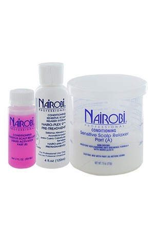 [Nairobi-box#5] Sensitive Scalp Relaxer Kit (4app)