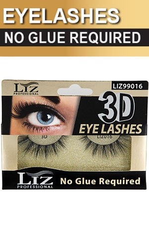 [LIZ] EYELASHES 3D #LIZ99016 (No Glue Required)