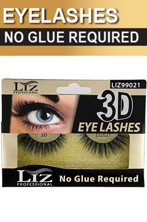 [LIZ] EYELASHES 3D #LIZ99021 (No Glue Required)