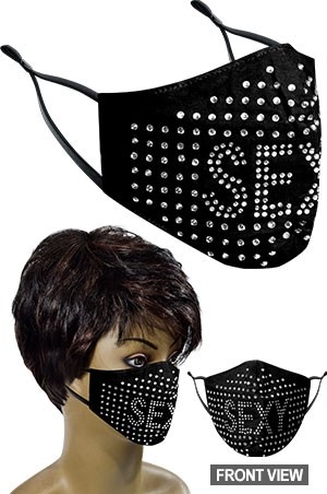 [#99663] Mask -Fashion Mask **FINAL SALE**-dz