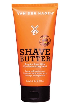 [Van Der Hagen-box#10] Natural Shave Butter Tube(6.0oz)