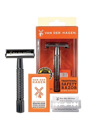[Van Der Hagen-box#8] Safty Razer(Gun Metal 110)+1 Blade