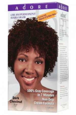 [Adore-box#4] Cream Permanent Hair Color- #727 Dark Chestnut