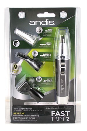 [Andis-#22720] 4 IN 1 Battery Multi-Head Nose Trimmer