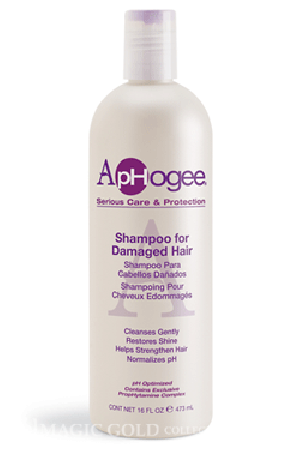 [ApHogee-box#4] Shampoo for Damaged Hair (16 oz)