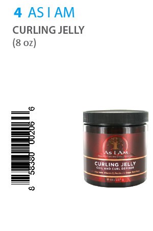 [As I Am-box#4] CURLING JELLY (8 oz)