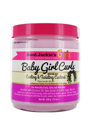 [Aunt Jackie's-box#8] Girls Curling Twisting Curstard (15 oz)