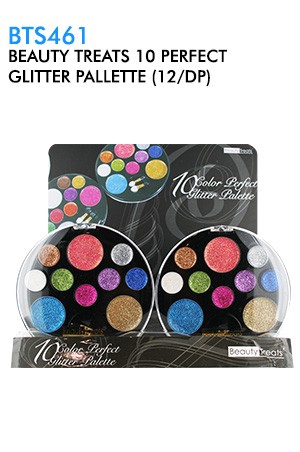 [BTS461-box#39] 10 Perfect Glitter Pallette [12/DP]