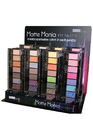 [Beauty Treats-box#14] Matte Mania Eye Pallette (24 display)[BTS467]
