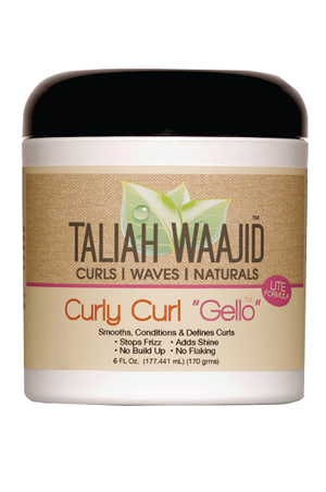 [Taliah Waajid-box#39] Black Earth Curly Curl Gello (6oz)