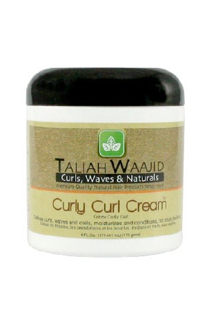 [Taliah Waajid-box#26] Black Earth Curly Curl Cream -6oz