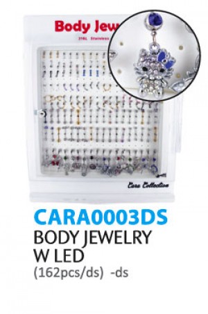Body Jewelery W LED (162pcs/ds)