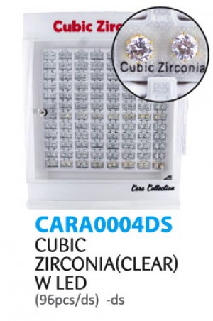 CUBIC ZIRCONIA (CLEAR) W LED (96pcs/ds)