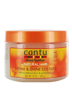 [Cantu-box#27] Shea Butter Natural Hair Define & Shine Custard (12 oz)