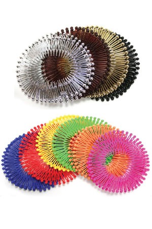 Plastic Wire Comb w/ Ball tip -dz