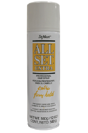 [De Mert-box#2] All Set Extra Hair Spray(Gold)-12oz