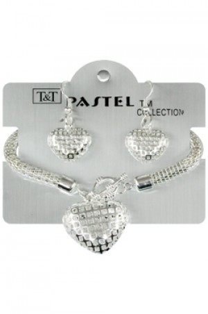 ENST625S  - T&T Pastel  - Bracelet & Earring