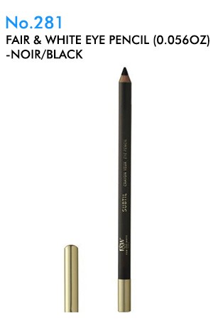 [No.281-box#4] Fair & White Eye Pencil-Noir/Black [0.056oz]