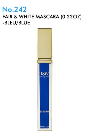[No.242-box#11] Fair & White Mascara-Bleu/Blue [0.22oz]