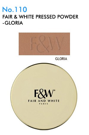 [No.110-box#13] Fair & White  Pressed Powder-Gloria [0.42oz]