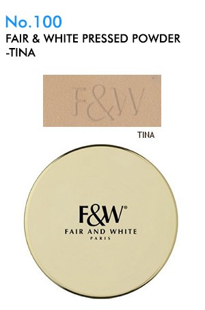 [No.100-box#13] Fair & White Pressed Powder-Tina [0.42oz]