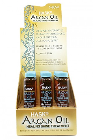 [Hask-box#26] Hair Treatment - Argan Oil (18ml/18pc/ds)