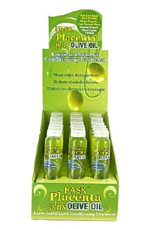 [Hask-box#6A] Hair Treatment - Olive Oil (18ml/18pc/ds)