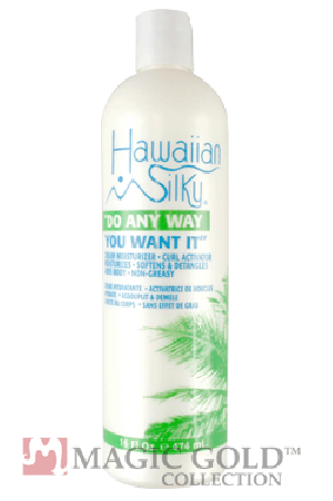 [Hawaiian Silky-box#39] Cream Moist/Curl Activ [Do Any Way] (16oz)