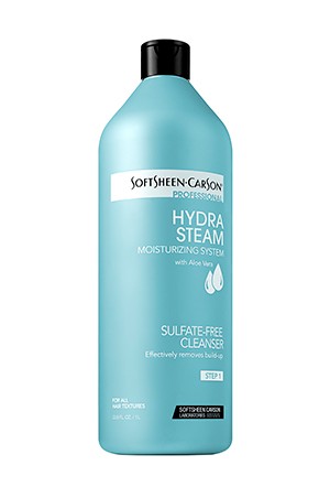 [Soft Sheen-Carson-box#1] Hydra Steam Sulfate-Free Cleanser_Step1 (33.8oz)