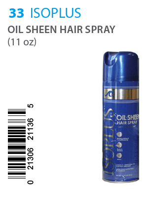 [Isoplus-box#33] Oil Sheen Hair Spray (11oz)