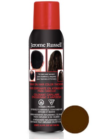 [Jerome Russell] Hair Thicker Spray #Medium Brown