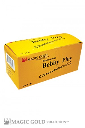[Magic Gold-#1281] Bobby Pins in Box (1 lb)
