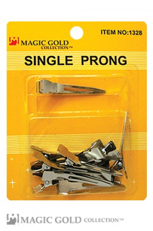 Magic Gold Single Prong Clip #1328