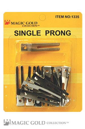 [Magic Gold-#1335] Double Prong Clip -dz