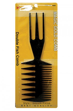 [Magic Gold] Double Fish Comb Item#5609(dz)