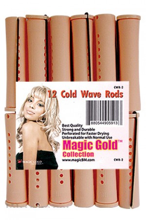 Magic Gold Cold Wave Rods [Jumbo 12/16" Sandy] #CWR-2 -dz