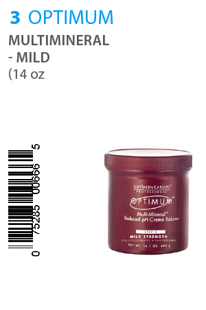 [Optimum-box#3] Multi-Mineral PH Reduced Creme Relaxer - Mild (14oz)