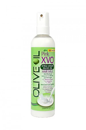 [Pink-box#48] XVO Olive Oil Leave-In Cond Hair Milk (8oz)